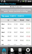 Flexi Time Tracker স্ক্রিনশট 1