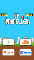 Up Propeller - A Copters Game Cartaz