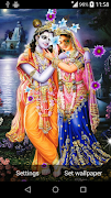 Lord Krishna Live Wallpaper постер