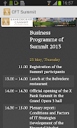 CFT Summit captura de pantalla 1