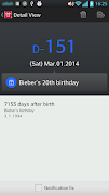 3 Schermata D-Day Reminder