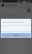 Irdroid macro remote 스크린샷 3