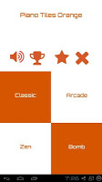 Piano Tiles 4 Orange poster