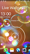 Soap Bubbles Live Wallpaper screenshot 2