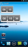 Retro Clock Widget скриншот 2
