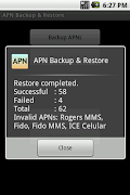 APN Backup & Restore screenshot 1
