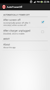 AutoPowerOff ภาพหน้าจอ 2