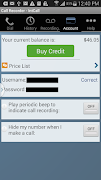 Call Recorder - IntCall ảnh chụp màn hình 4