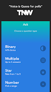 Voice Polls syot layar 3