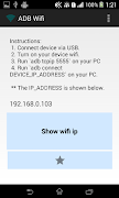 ADB Wireless debug (no root) 截图 1
