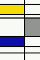 Mondrian plakat