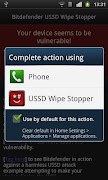 Bitdefender USSD Wipe Stopper screenshot 1