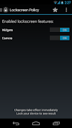 Lockscreen Policy (<= KitKat) ポスター