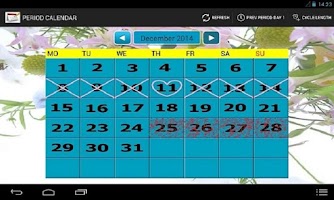 Period Calendar スクリーンショット 2