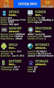 System Info / Benchmark poster