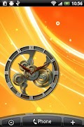 Steampunk Analog Uhr Widget Screenshot 1