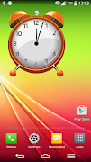 Analógica Widget De Reloj Poster