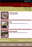 Sashimi Sashimi ภาพหน้าจอ 1