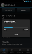 SMSToExcel Backup SMS in Excel screenshot 2