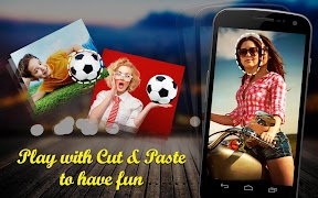 Photo Cut Paste الملصق