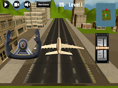 Airplane Flight Simulator 3D screenshot 2