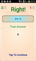 True or False math game screenshot 2