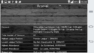 Football Statistics スクリーンショット 4