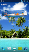Weather Clock Widget Free اسکرین شاٹ 2