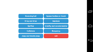 Codelabs (libGDX - Box2D) اسکرین شاٹ 2