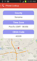 Phone Lookup screenshot 2