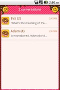 Easy SMS Dessert theme plakat
