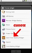 Sand Timer Battery Widget screenshot 2