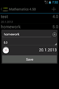 Gradebook screenshot 3