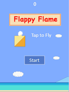 Flappy Flame Plakat