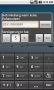 RedirectCall-call forwarding captura de pantalla 1