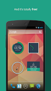 5 Schermata Minimalist Clock Widget