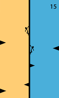 Stickman Fall скриншот 1