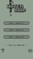 Water Drip - Retro Game Cartaz