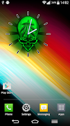 Tengkorak Widget Jam screenshot 3