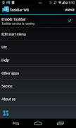 Taskbar 스크린샷 3