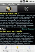پوستر Blizzard Forum Post Tracker