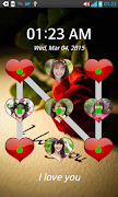Love Pattern Lock Screen screenshot 1