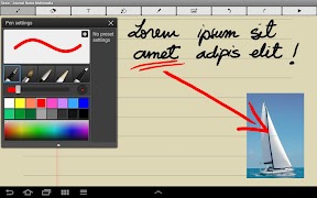 برنامه‌نما Diary Notes Multimedia عکس از صفحه