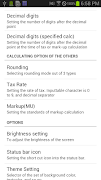 Markup Calculator B اسکرین شاٹ 7
