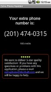 Extra Phone Number captura de pantalla 2
