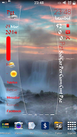 Srs's Data Time Menu UCCW Skin ảnh chụp màn hình 1