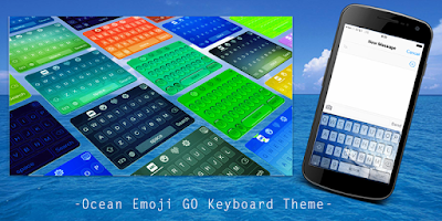 Ocean Emoji GO Keyboard Theme 海报