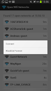 2 Schermata Open Wifi Network Finder