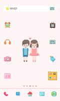 Mini-Me dodol launcher theme постер
