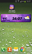Best Digital Clock Widget screenshot 3